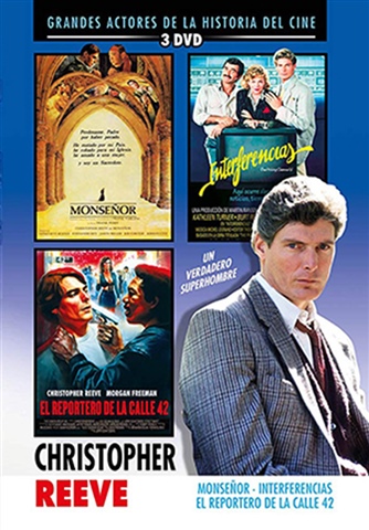 Imagen de Pack Christopher Reeve (Interferencias,Monsenor,Reportero De La Calle 42)